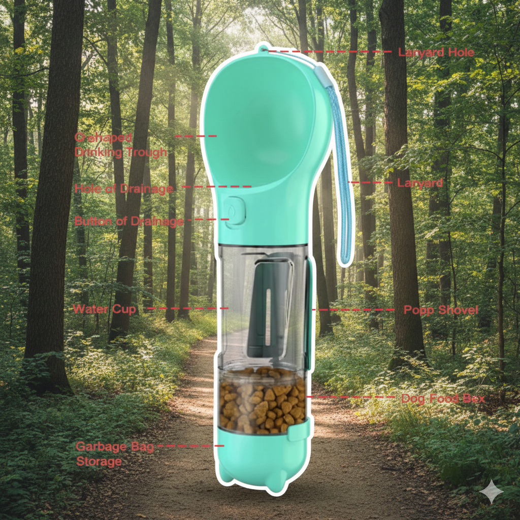 TrailPup™ Travel Feeder